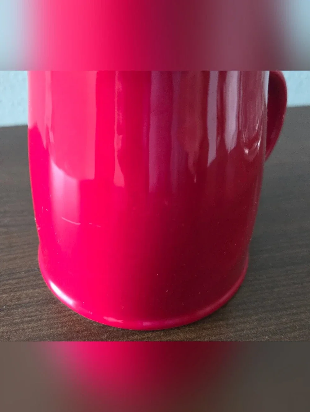 Starbucks 2008 Red Ceramic Cup Mug Coffee Tea Hot Cocoa 14oz